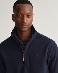 Tunn half-zip fleecetröja