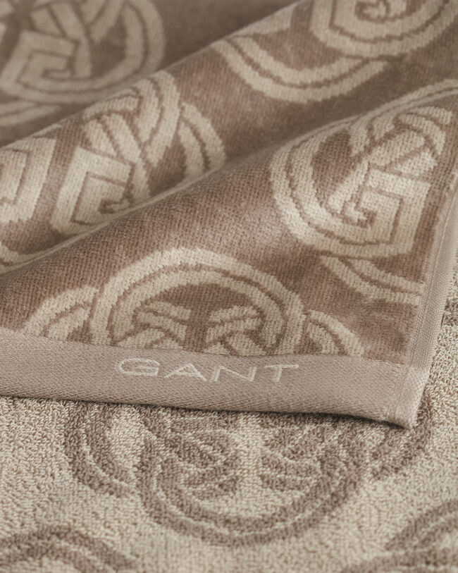 Monogram handduk 50 x 70