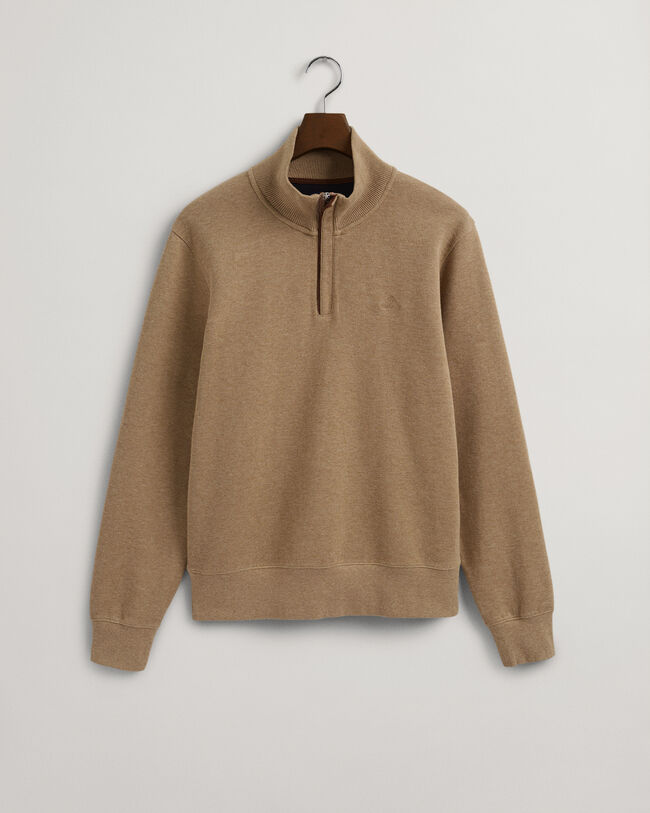 Sacker Rib half-zip sweatshirt