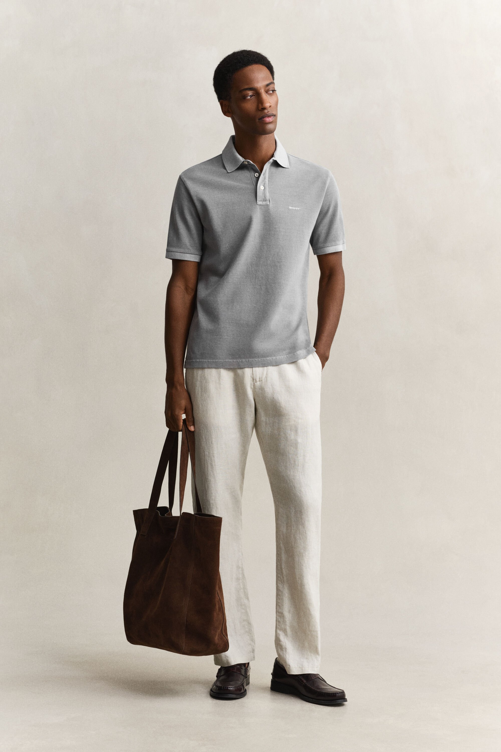 Sunfaded pikétröja