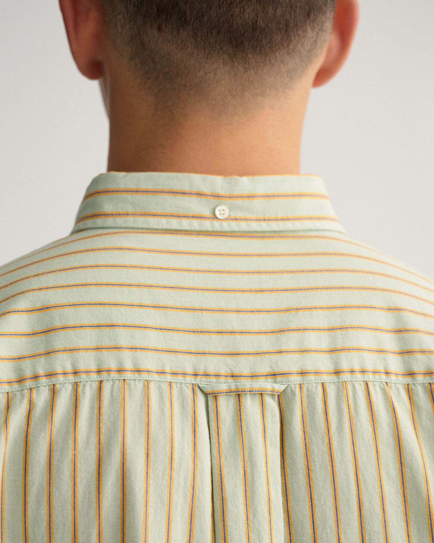 Relaxed fit randig skjorta