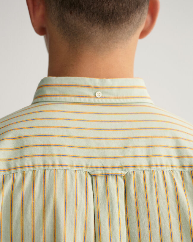 Relaxed fit randig skjorta