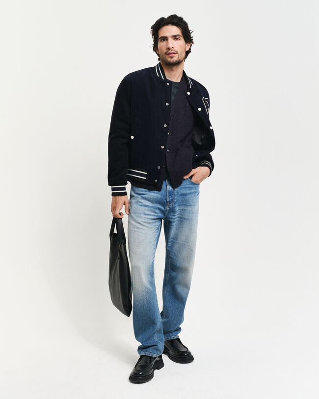 Cardigan i ullblandning