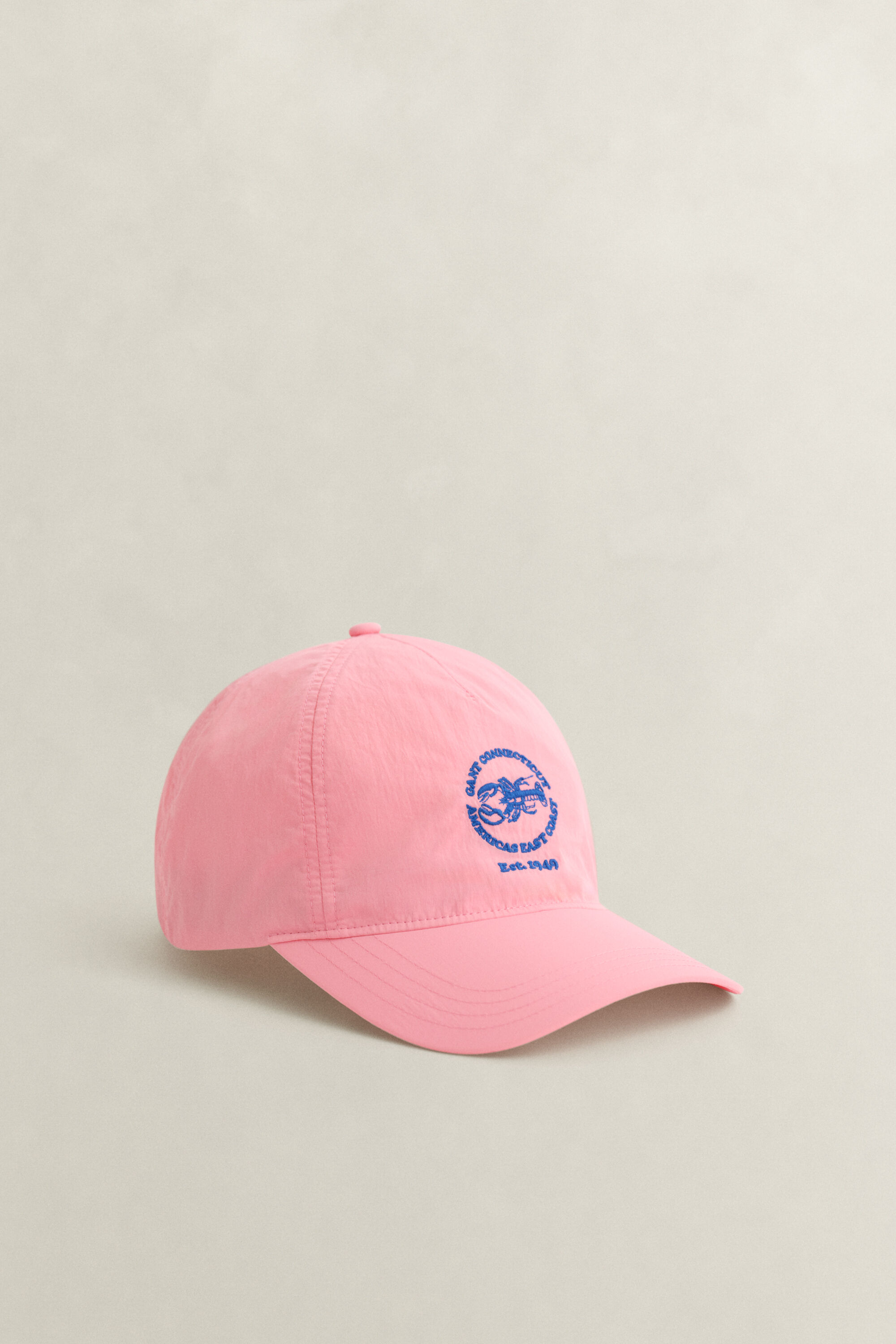 Tvättad krinklad keps