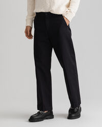 Bomullschinos med vida ben