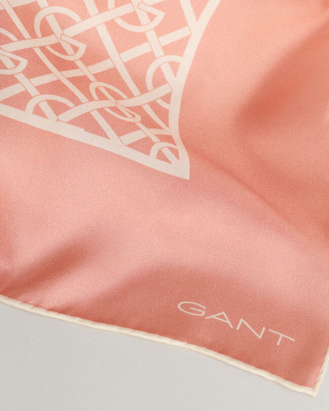 G-mönstrad sidensjal