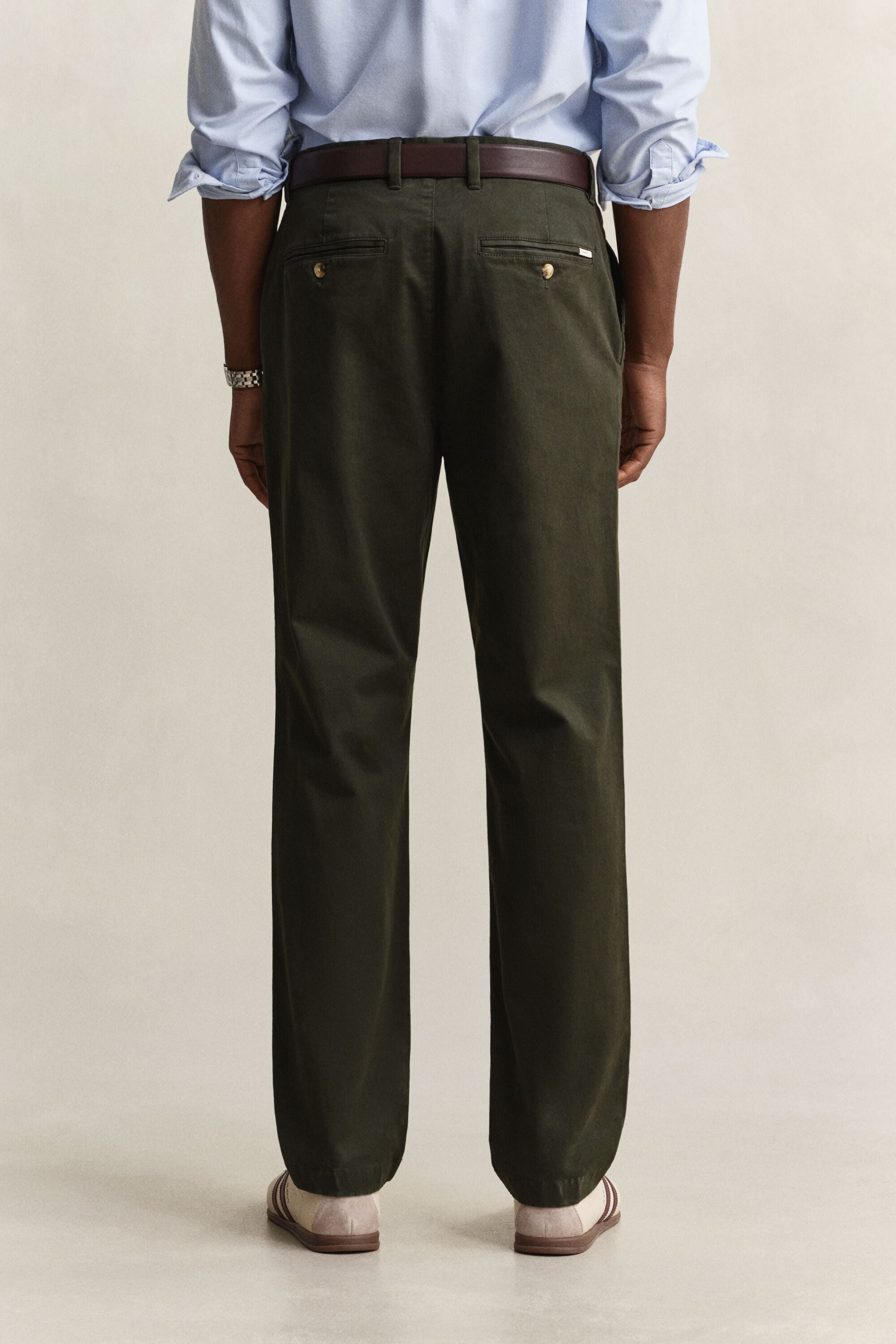 Klassiska chinos med regular fit