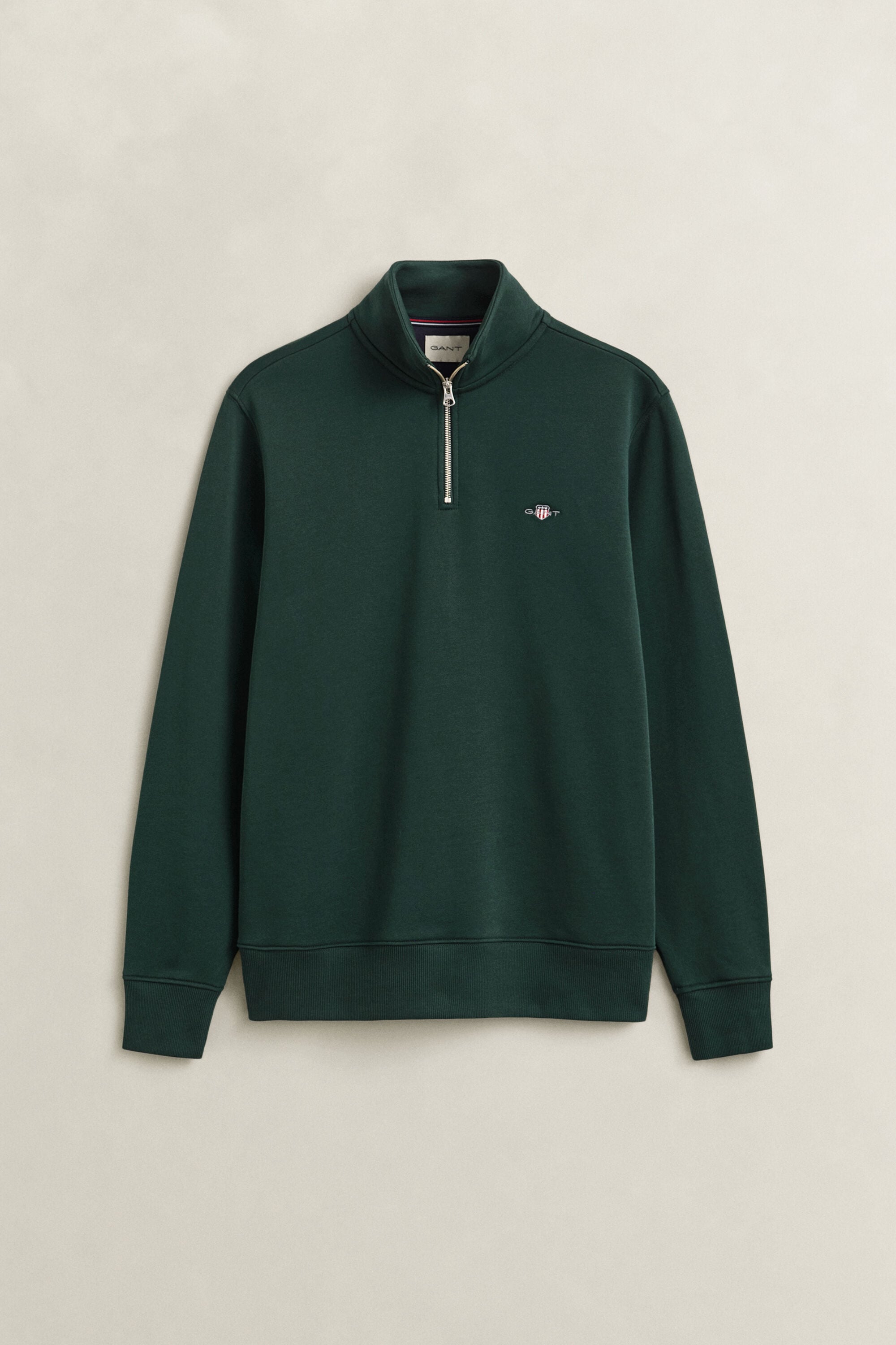 Shield sweatshirt med dragkedja vid halsöppningen