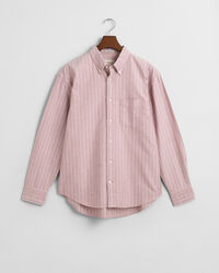 Relaxed fit Heritage randig oxfordskjorta