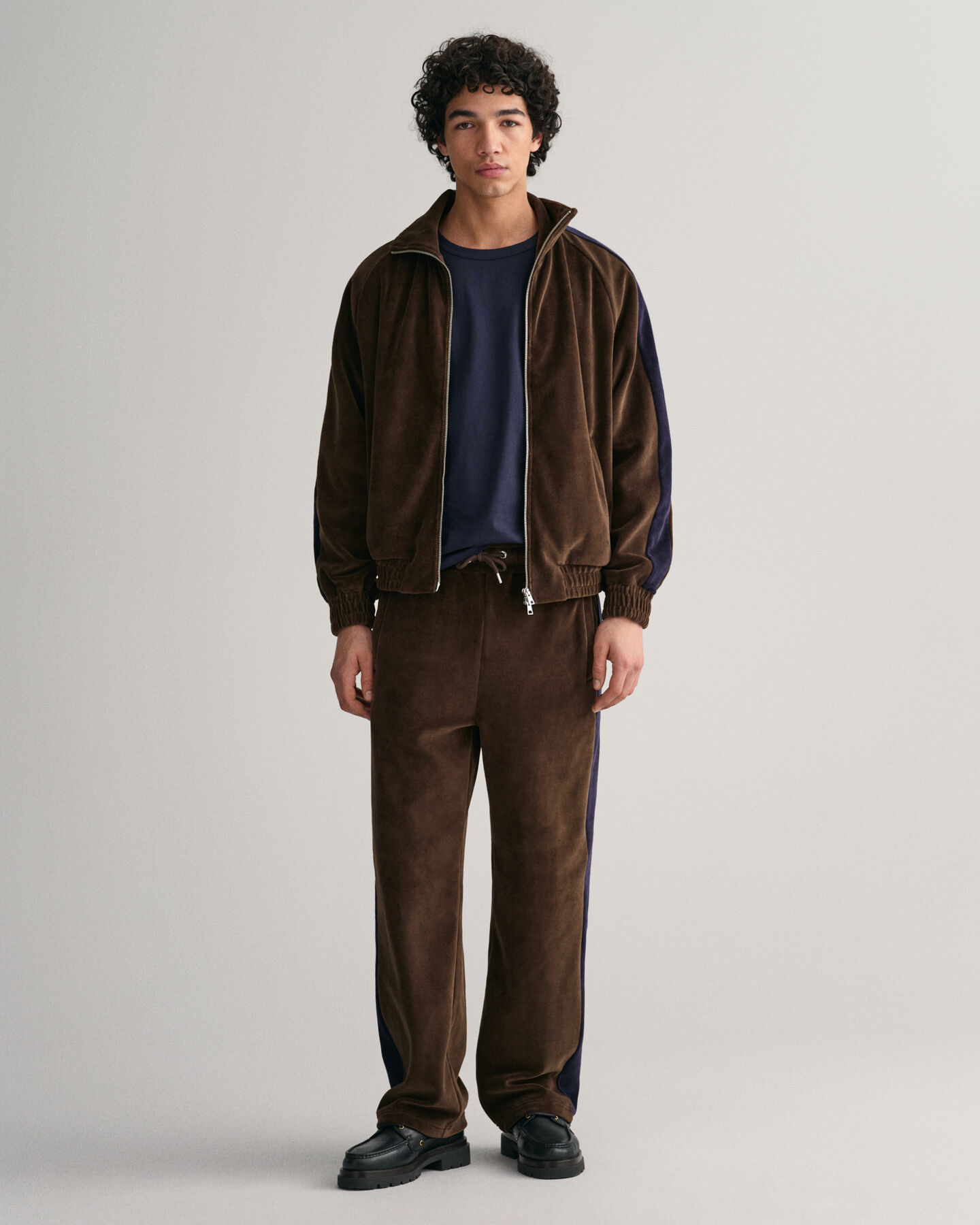 Träningsbyxor i velour