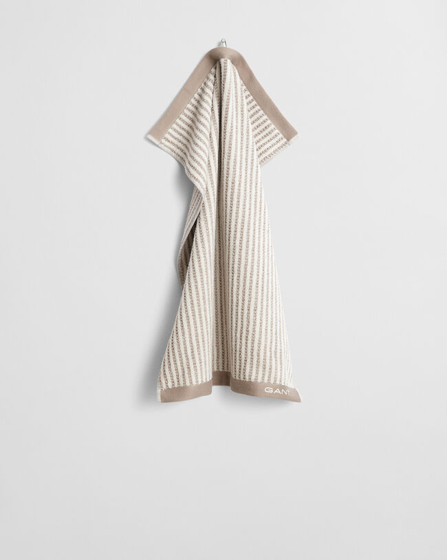 Randig handduk 50 x 70 cm