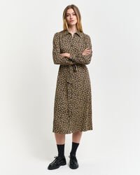 Floral Print Shirt Dress