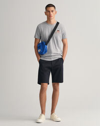 Hallden slim fit twillshorts