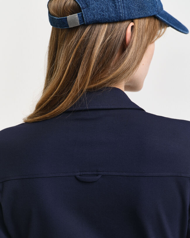 Skjortklänning i jersey