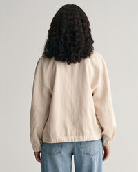 Bomberjacka i linneblandning