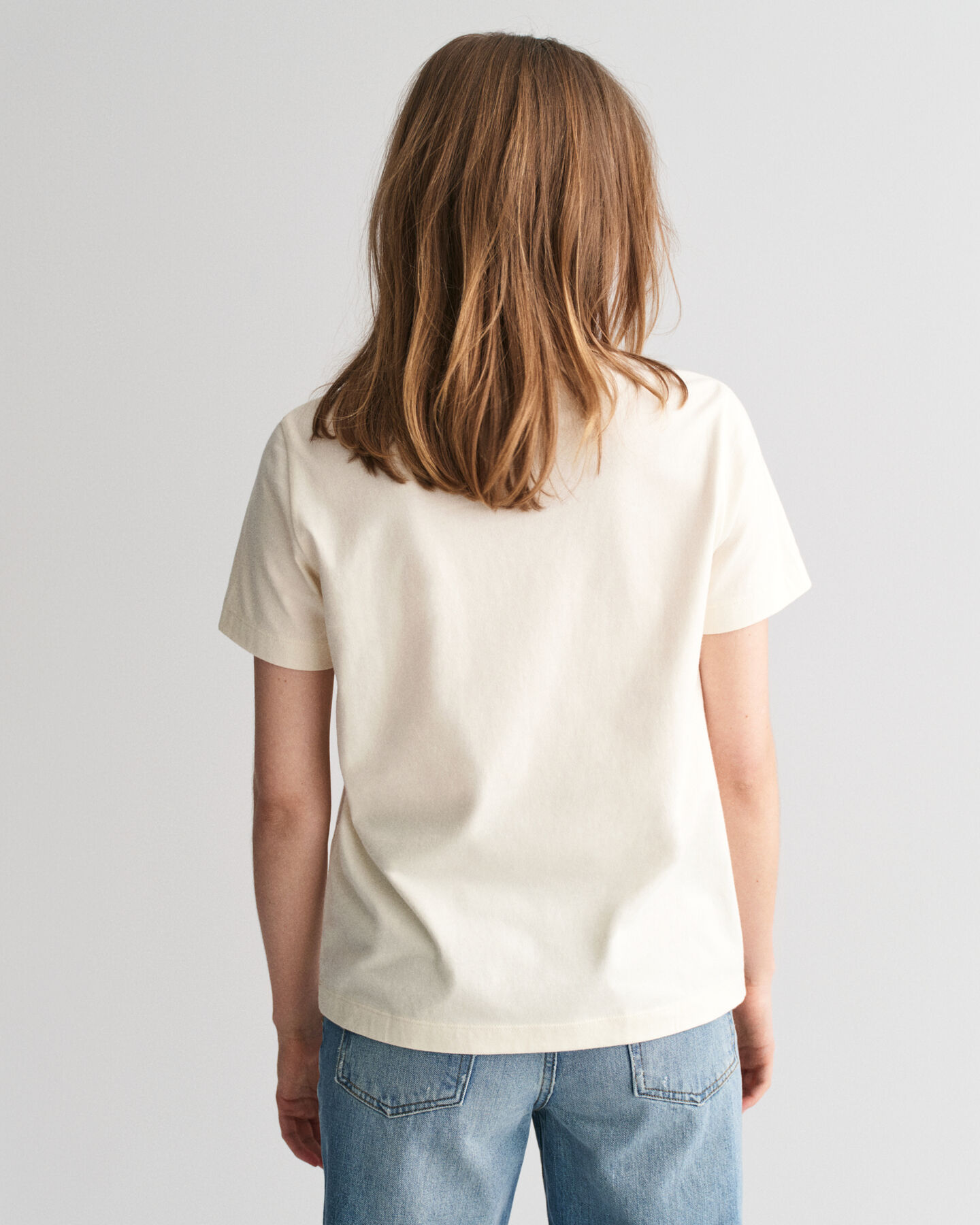 T-shirt med litet motiv