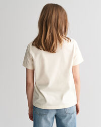 T-shirt med litet motiv