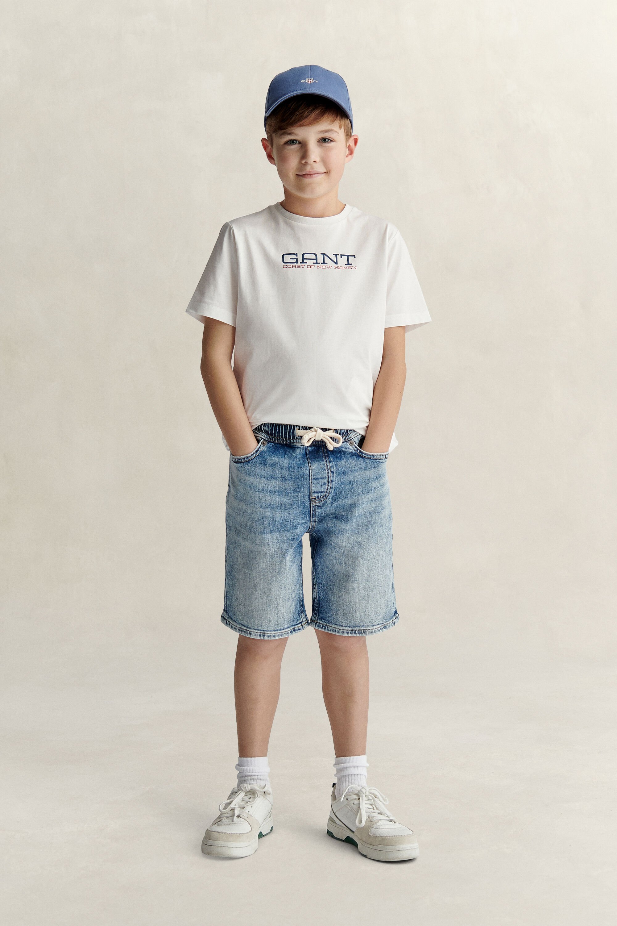 Teen Boys T-shirt med kusttryck