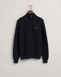 Half-zip bomullströja