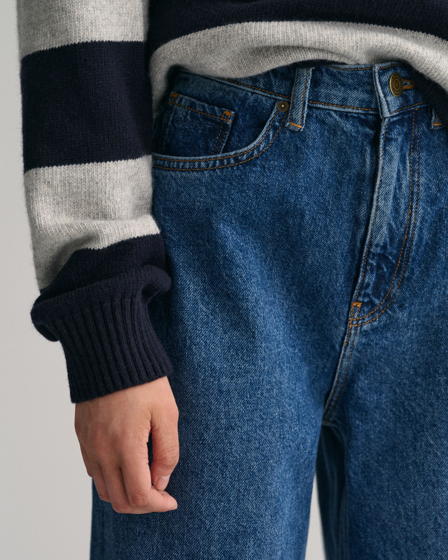 Teen Girls jeans med vida ben