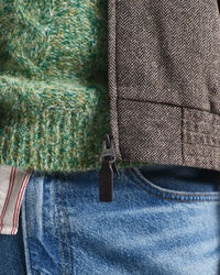 Harringtonjacka i ullblandning