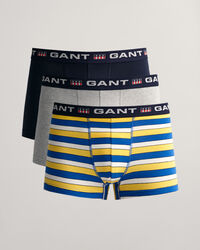 Trepack Retro Shield randiga kalsonger