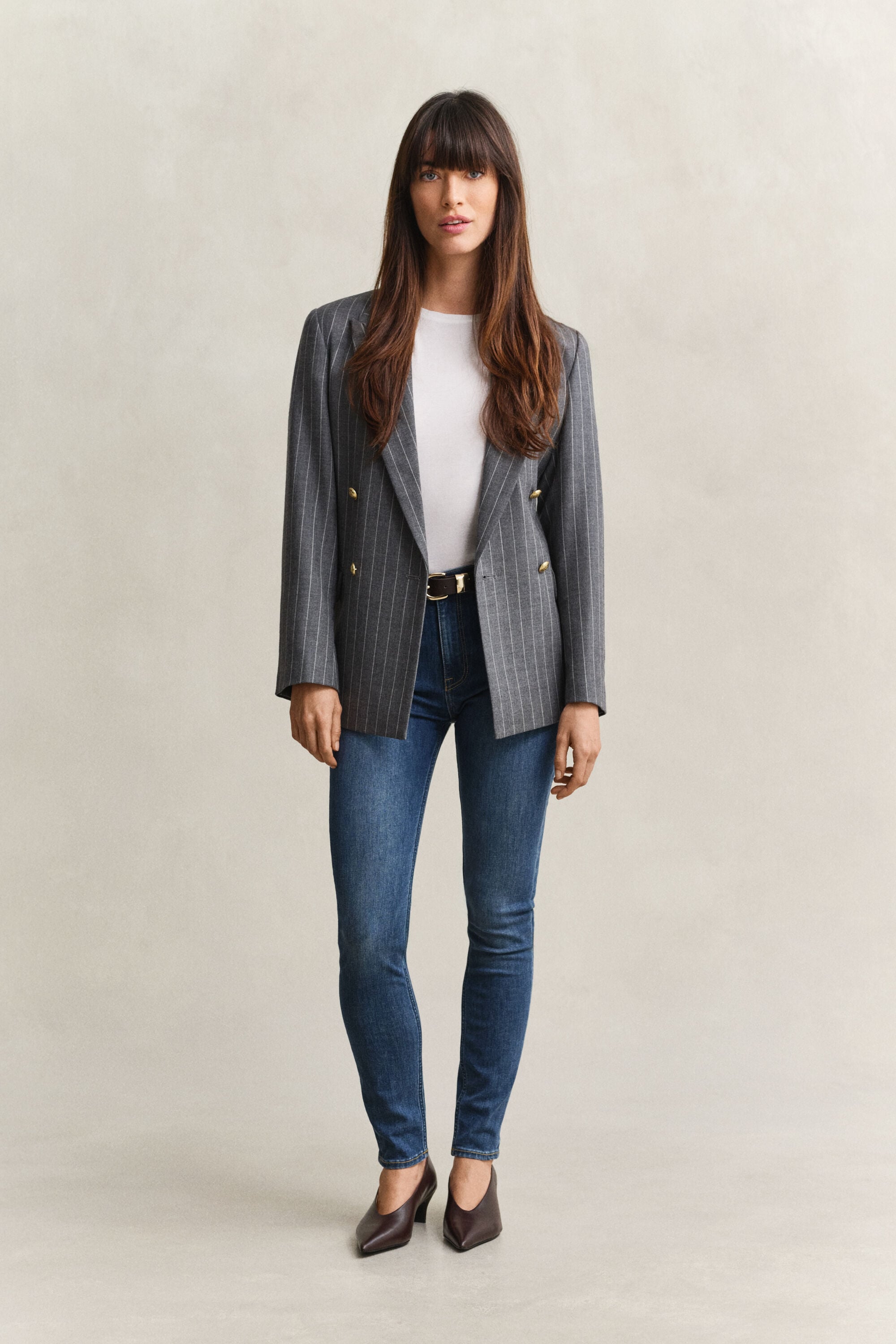 Skinny jeans med stretch