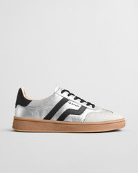 Cuzima sneakers i metallic och läder