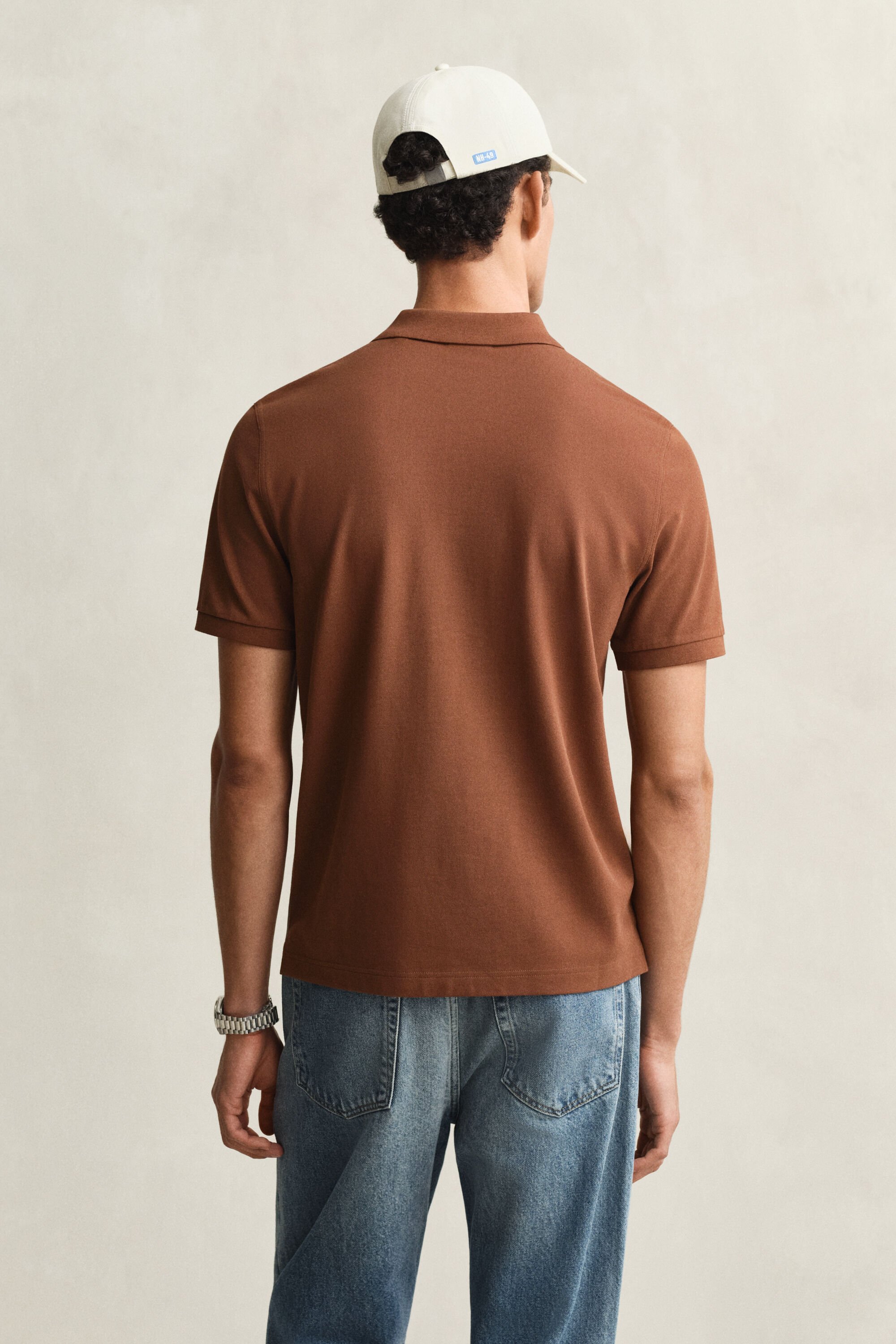 Regular fit Shield pikétröja