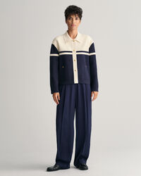 Kofta med färgblock