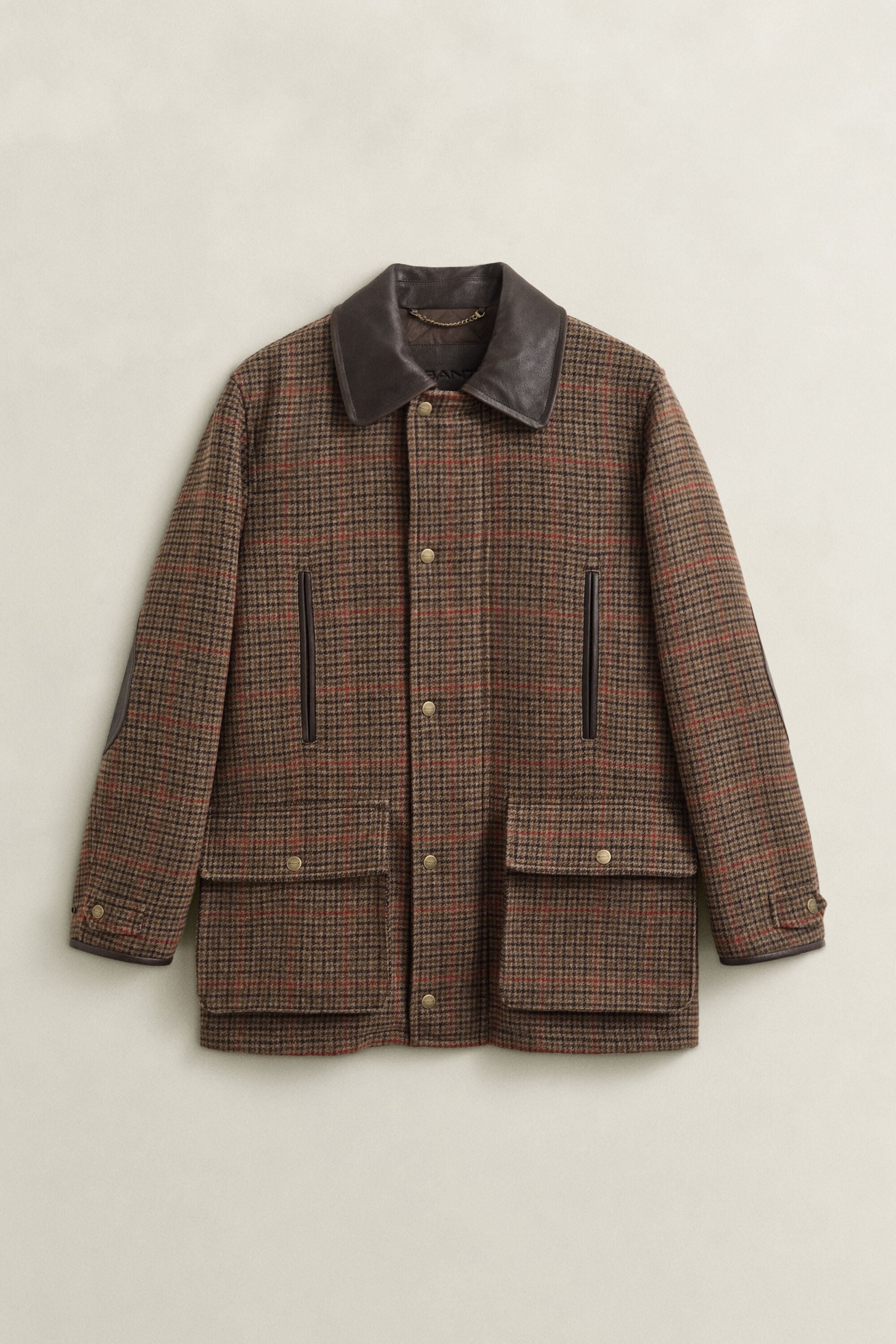 Jacka i decker-stil i brittisk tweed