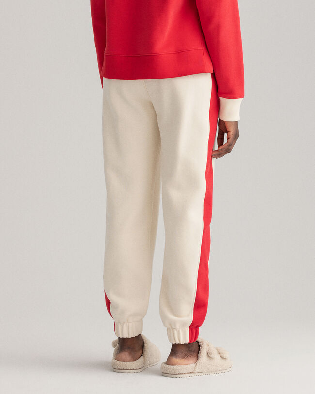 Color sweatpants med f&auml;rgblock