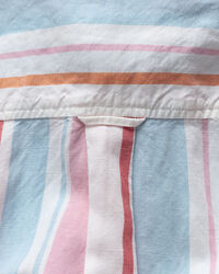 Randig skjortklänning