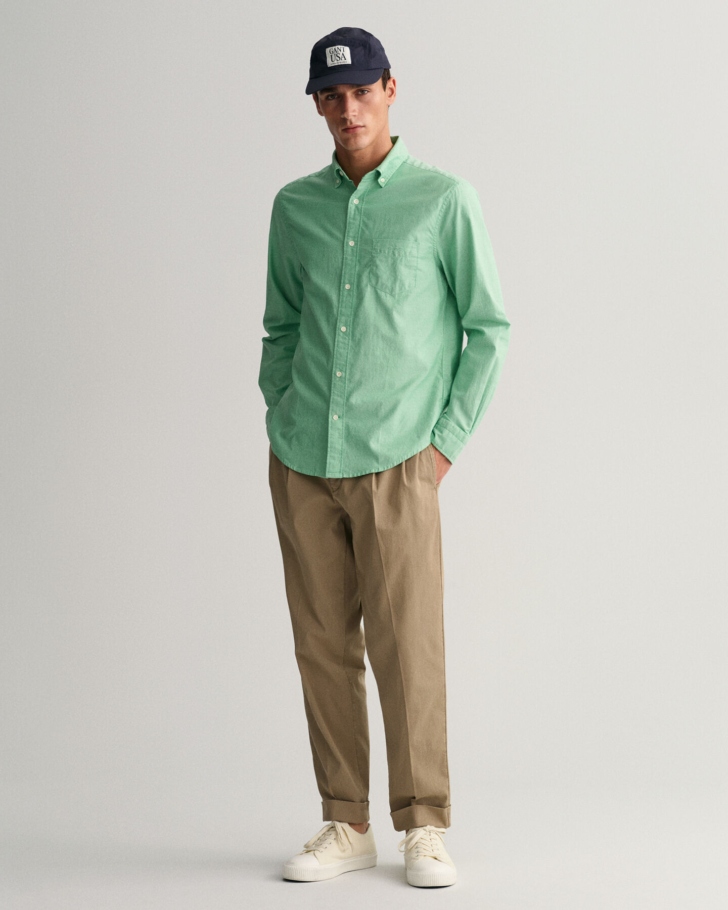 Regular fit Archive oxfordskjorta