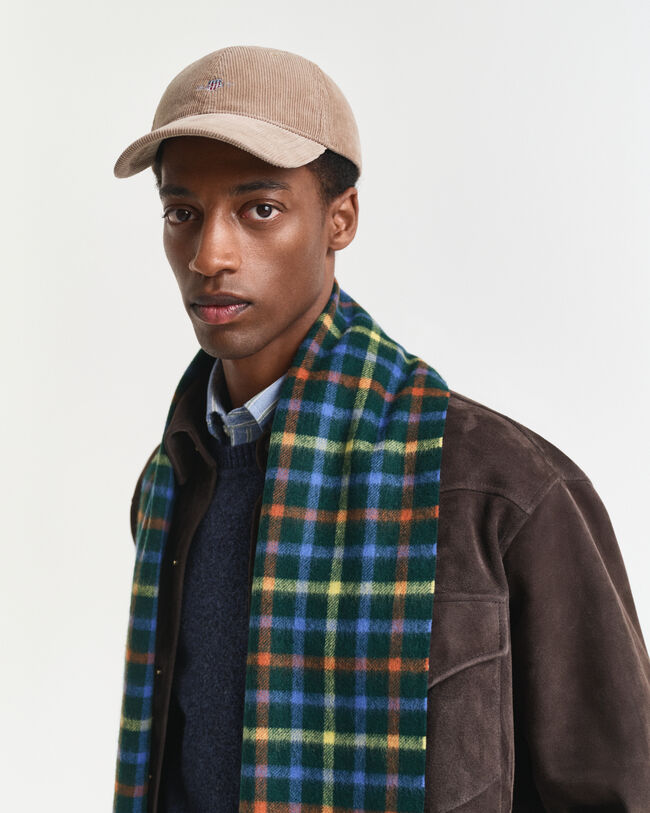 Manchesterkeps med sköld