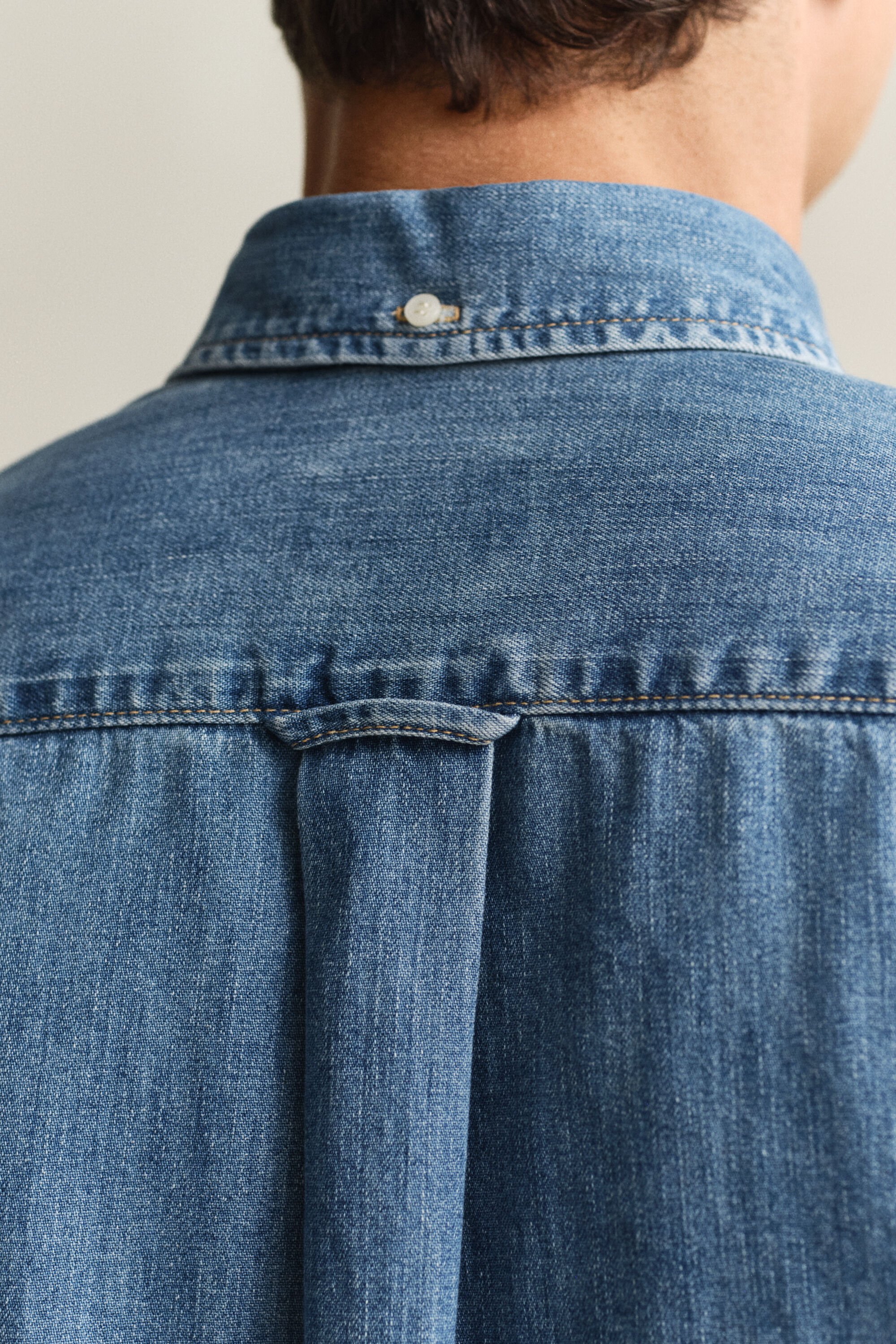 Regular fit denimskjorta