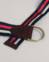 Randigt vävt bälte