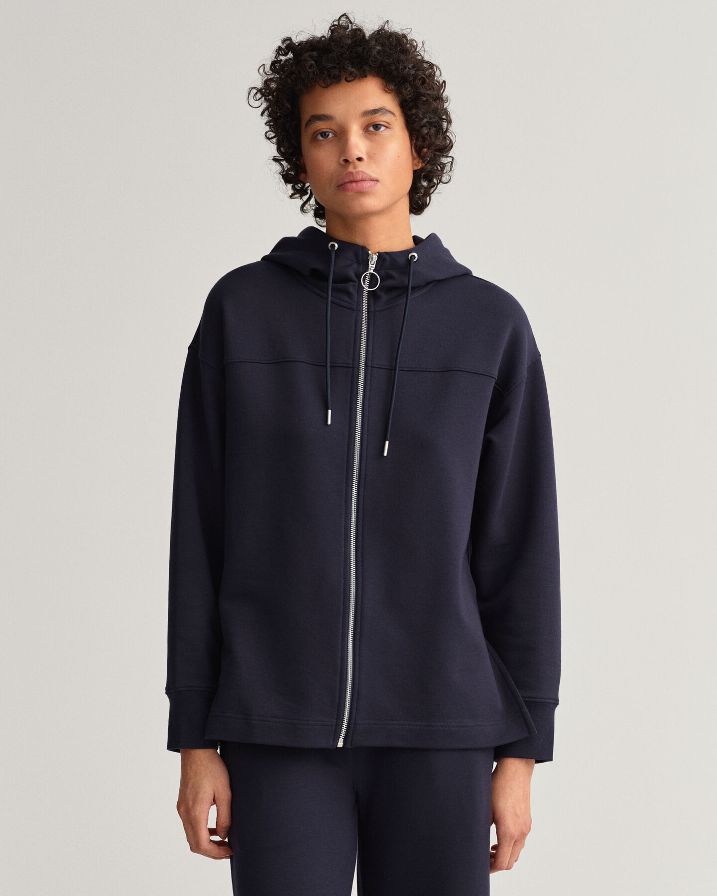 Full-zip hoodie