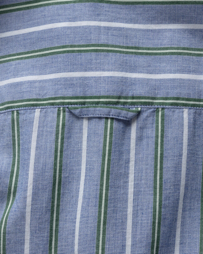 Relaxed fit fil-&agrave;-fil-v&auml;vd skjorta