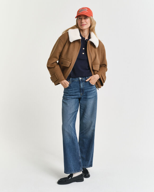 Långärmad pikétröja