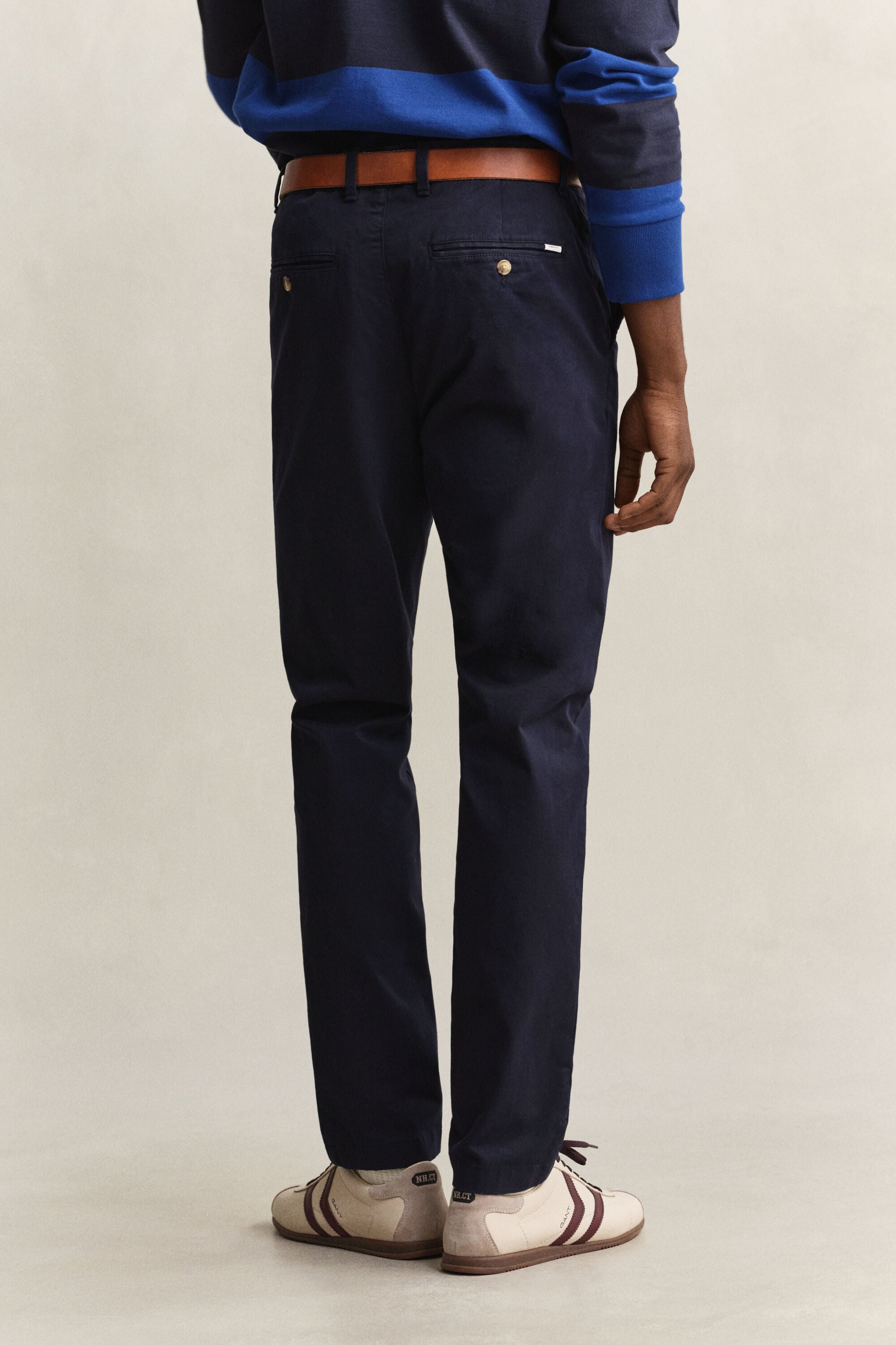 Klassiska chinos med slim fit