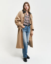 Regular fit skotskrutig flanellskjorta