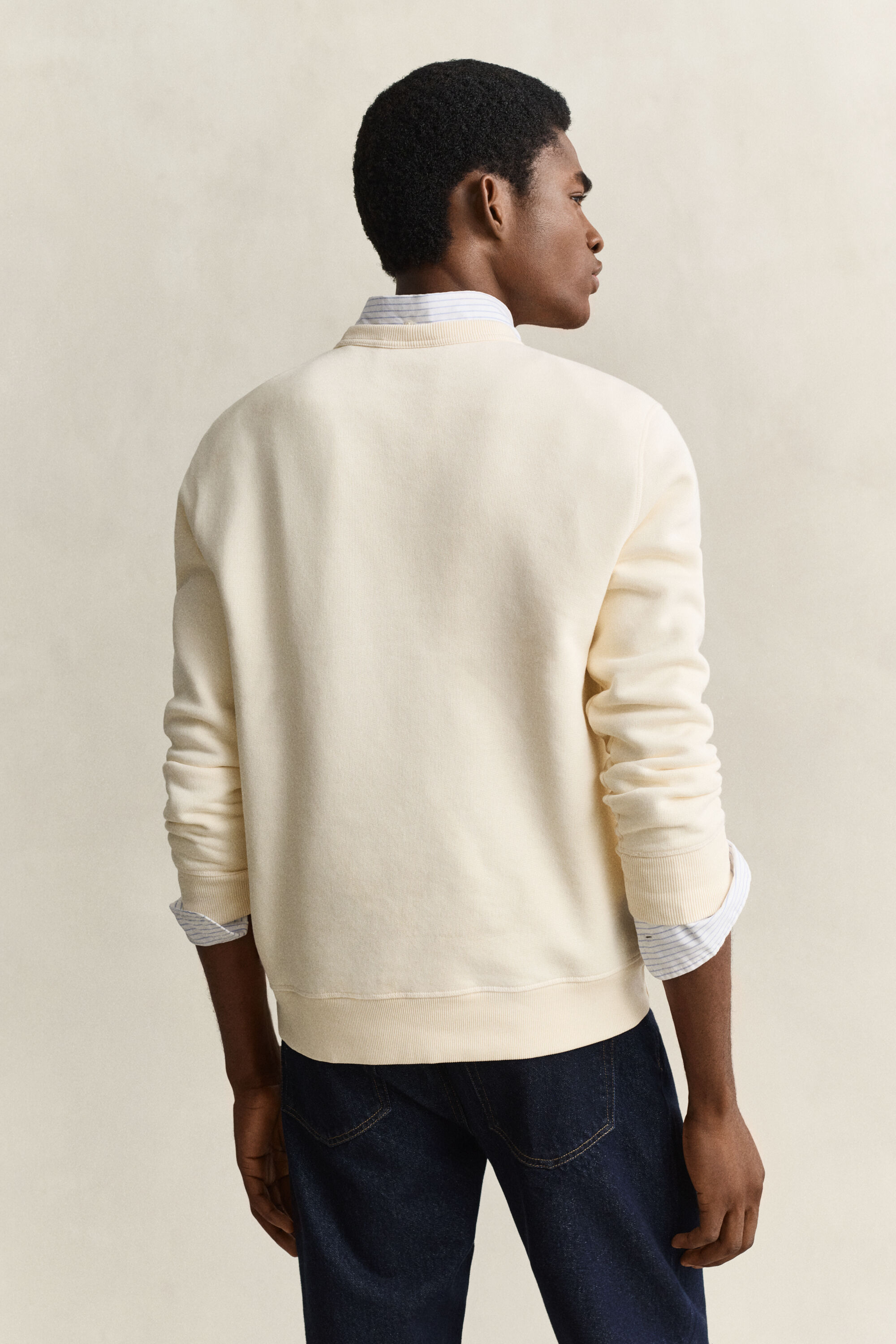 Gant x Yale rundhalsad sweatshirt
