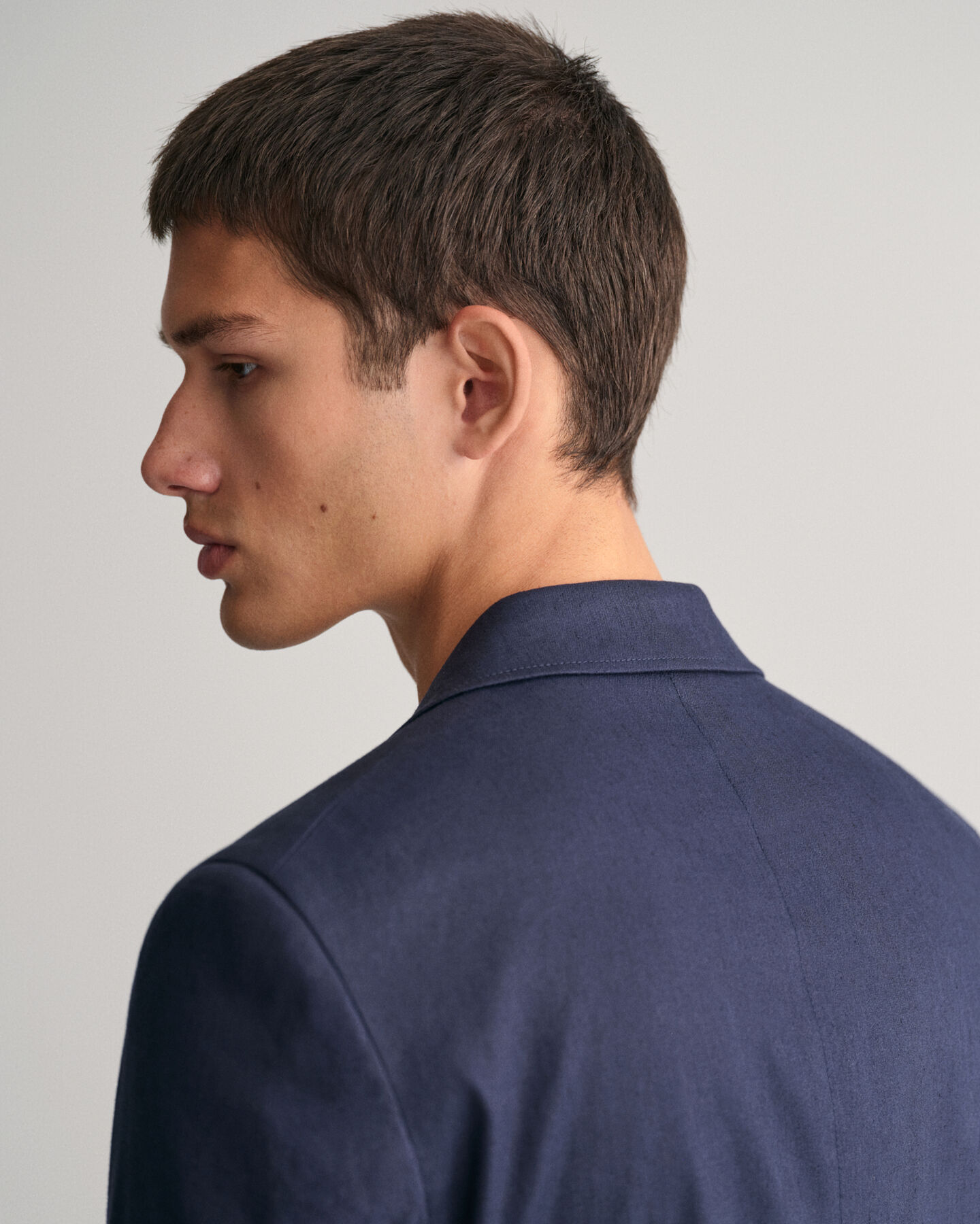 Kostymkavaj i bomull och linne