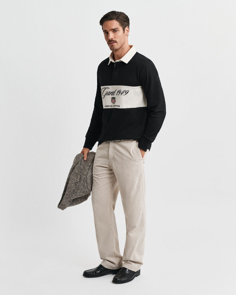 Heavy Rugger med färgblock