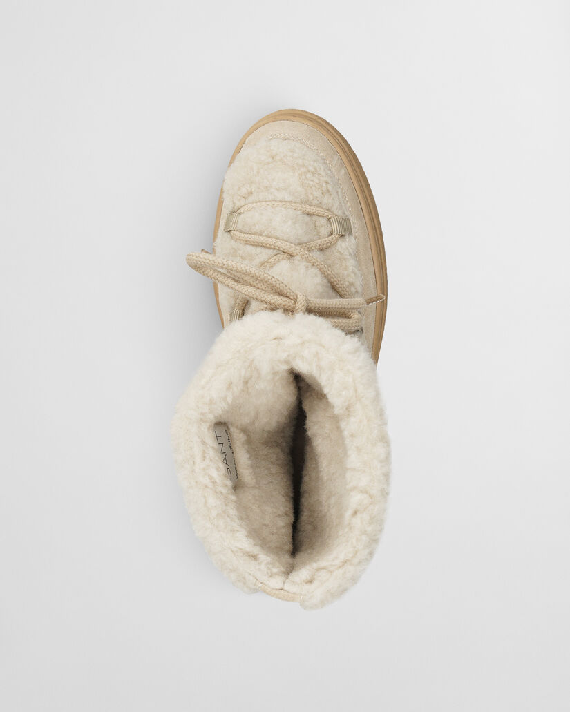 Snowhill medelhöga boots med snörning