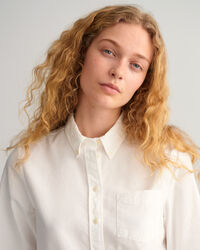 Regular fit plaggfärgad oxfordskjorta