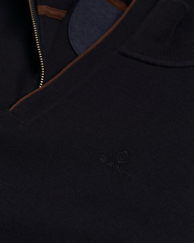 Sacker Rib half-zip sweatshirt