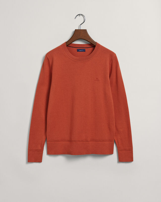 Tunn crew neck bomullstr&ouml;ja