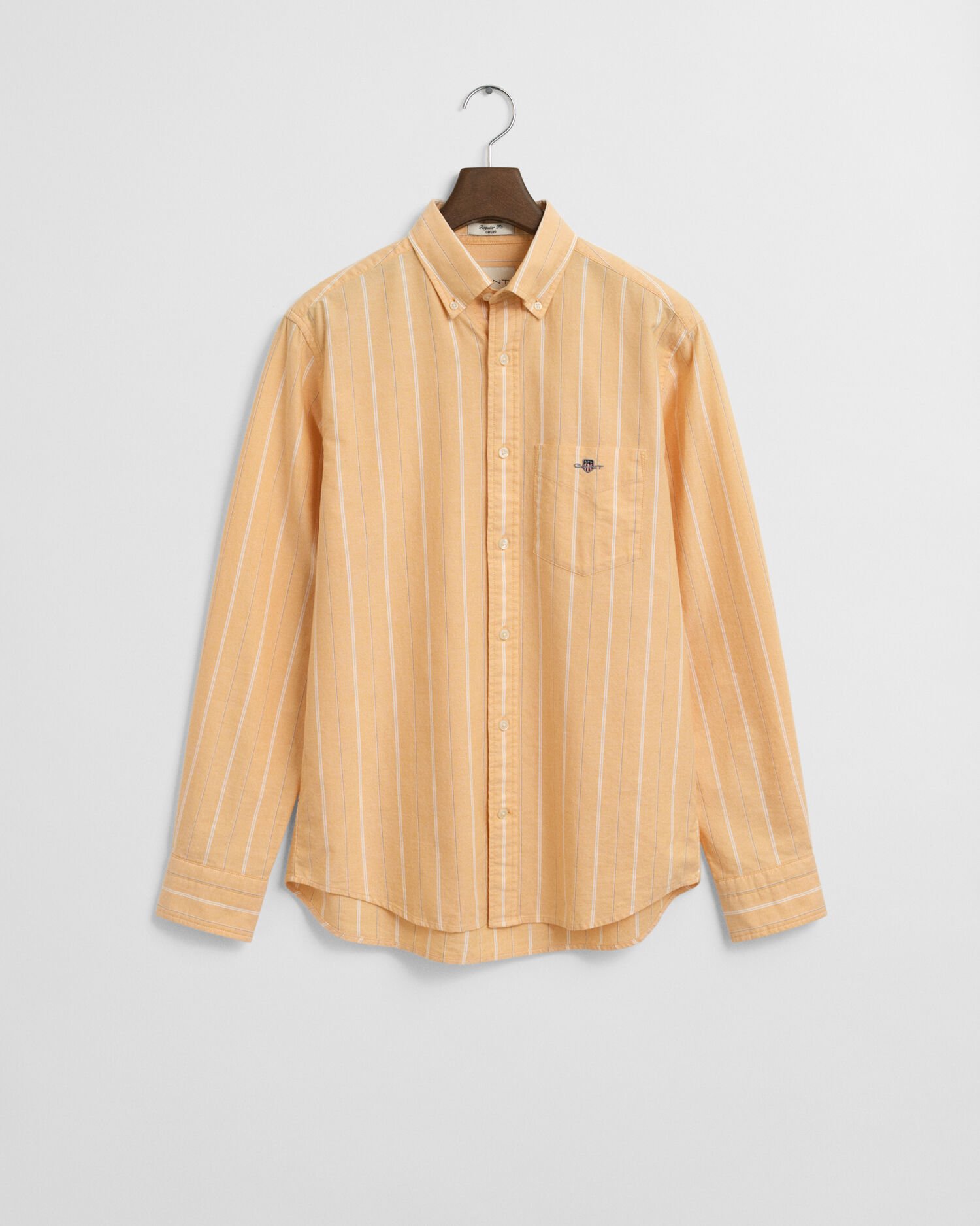 Regular fit klassisk randig oxfordskjorta